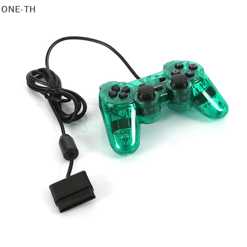 One-th ใหม่ล่าสุด เกมแพดเชื่อมต่อ แบบมีสาย สําหรับจอยเกม Sony PS2 PS2 PSX Joy Sony PSone 1 ชิ้น