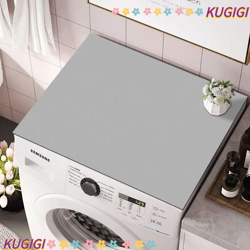 Kugigi เครื่องซักผ้า|แผ่นรองเตาอบ กันลื่น กันฝุ่น ซักทําความสะอาดได้ แห้งเร็ว ใช้ซ้ําได้ สําหรับห้องน้ํา