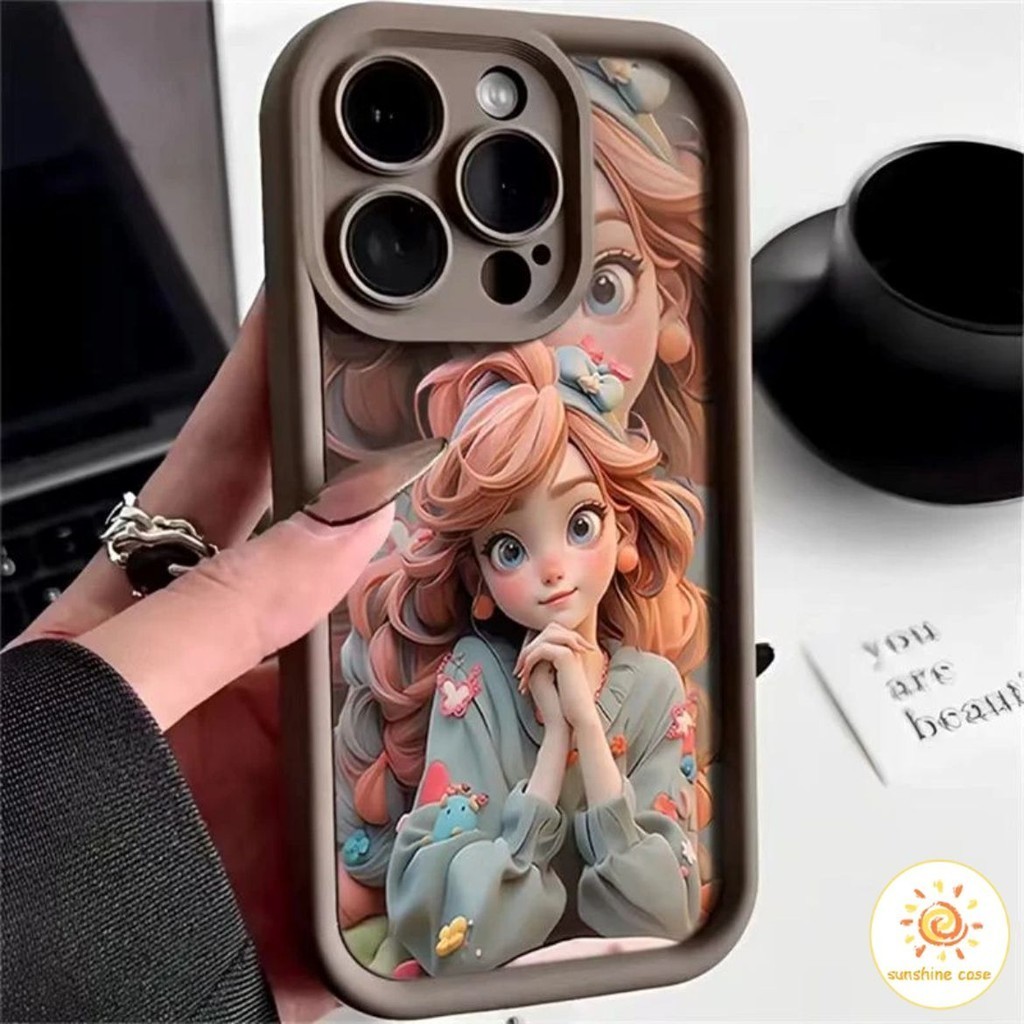 เคสโทรศัพท์มือถือ TPU แบบป้องกันทุกด้านของDesniy Rapunzel ไอโฟน11 For iPhone12 13 14 15Pro MAX X XS XR XS 7 8Plus SE2020
