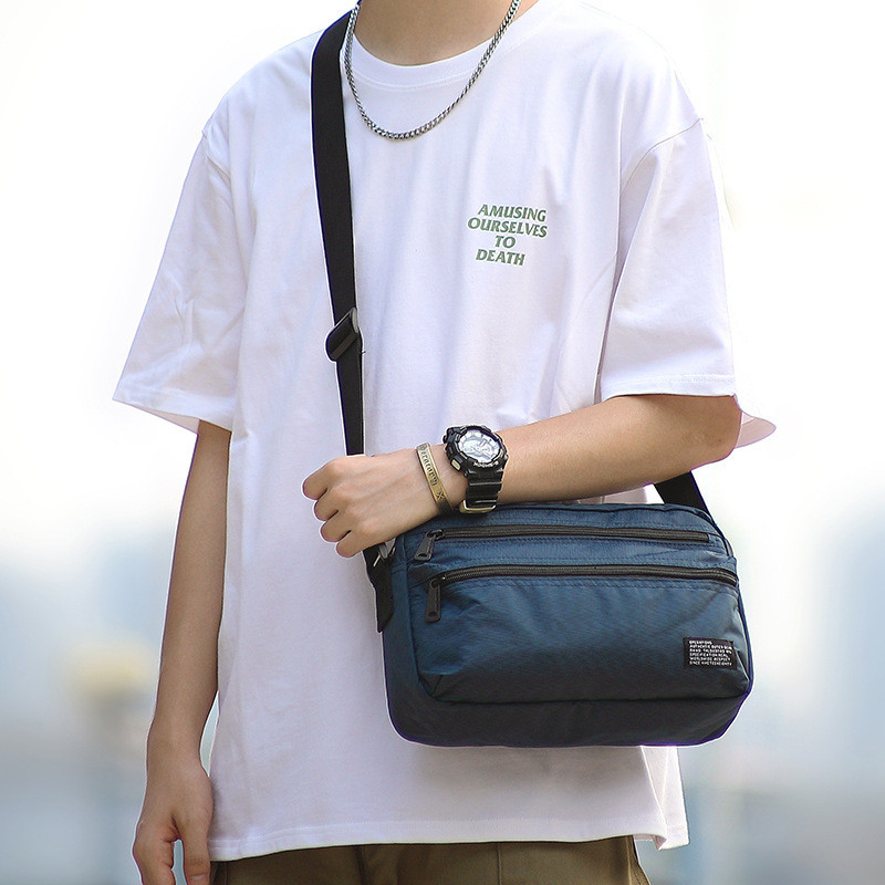 🌞SUNWISH🌞 -Operations- No.6120 กระเป๋าสะพายไหล่ ผ้าไนล่อน 6 สี แฟชั่น สําหรับผู้ชาย