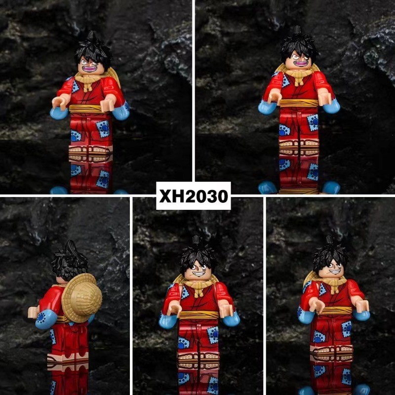 ของเล่นตัวต่อฟิกเกอร์ อนิเมะวันพีช Luffy Nico Robin Zoro Chopper Sanji Yamato Usopp Nami Zeus ขนาดเล็ก ของขวัญ สําหรับเด็ก - รูปที่ 3