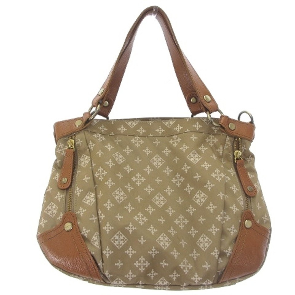 Rasit RUSSET handbag full pattern khaki bag Direct from Japan Secondhand