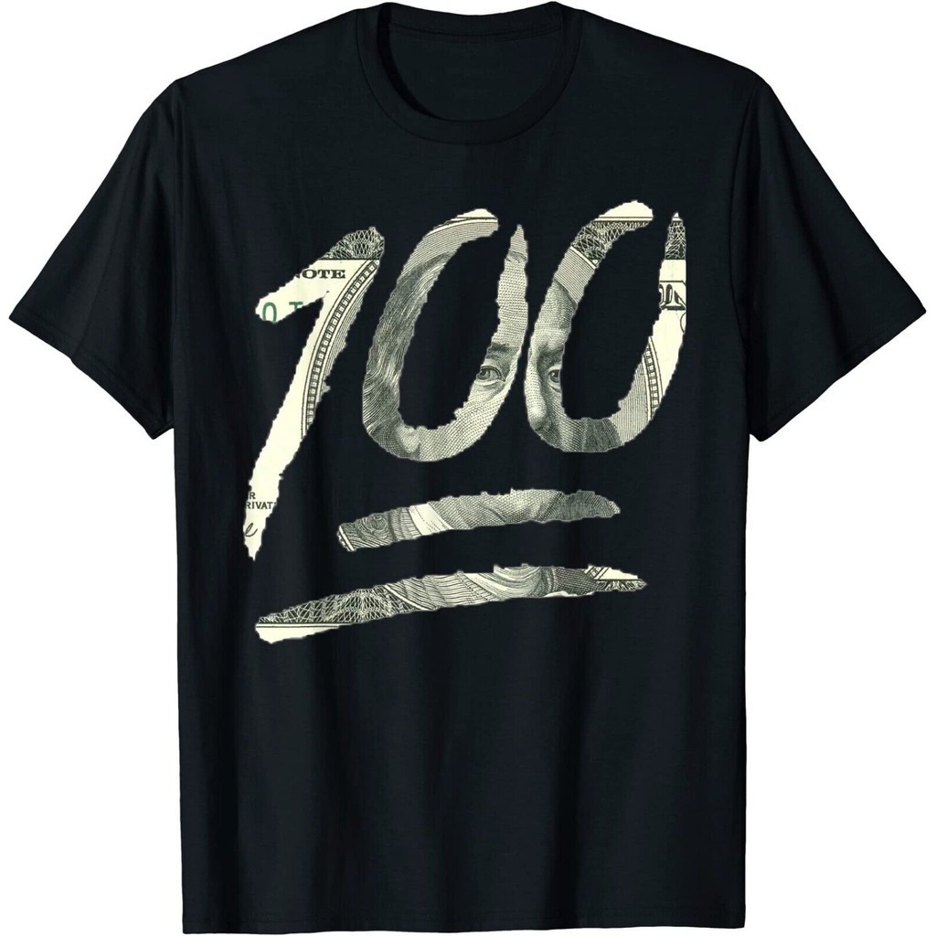 100 Dollar Bill Cool Design Great Gift Idea เสื้อยืดพรีเมี่ยม