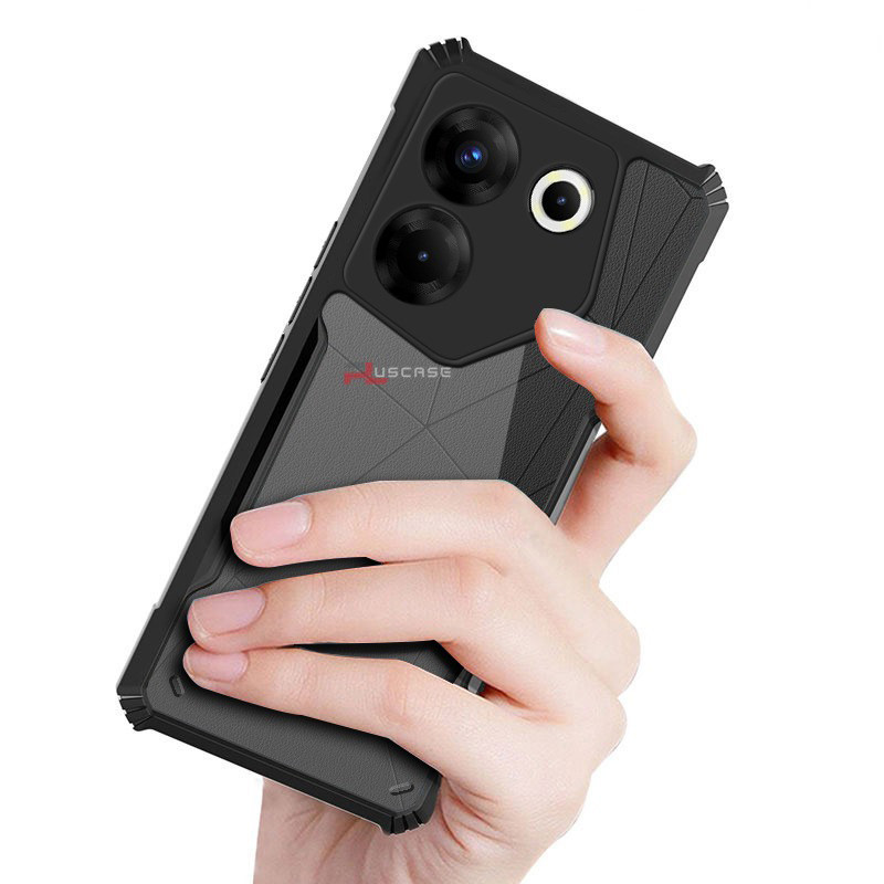 เคสโทรศัพท์มือถือ อะคริลิคใส ไฮบริด กันกระแทก สําหรับ Tecno Camon 20 20 Pro 18 18P 16 16 SE CK6 CK7n