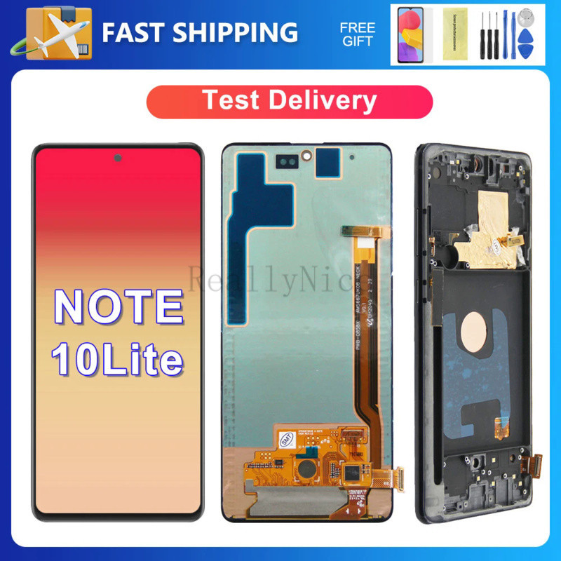 หมายเหตุ 10 Lite สําหรับ Samsung 6.7 สําหรับ Note10 Lite N770F N770F/DS จอแสดงผล LCD Touch Screen Di