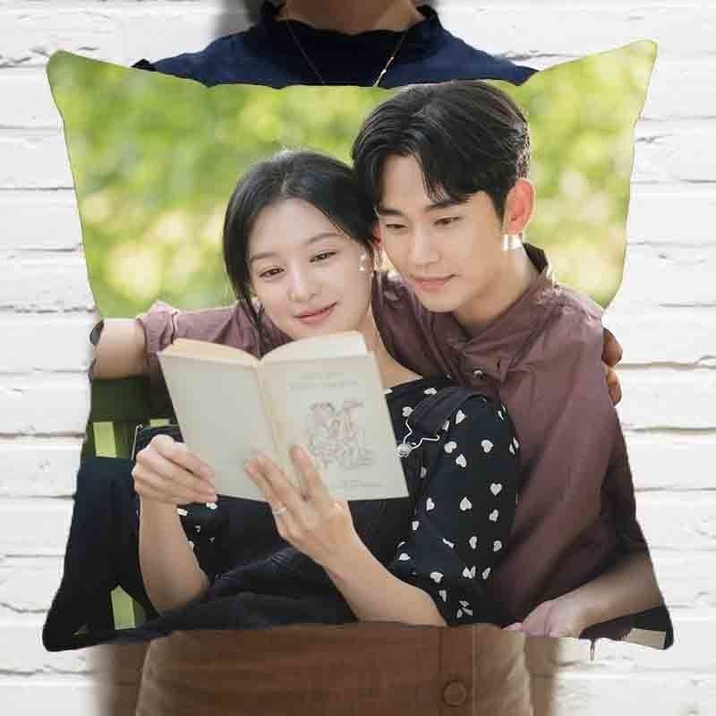 โปสเตอร์ราชินีแห่งน้ําตา Kim Soo Hyun Kim Ji Won หมอนหัวเบาะ Nap ตุ๊กตาตุ๊กตา