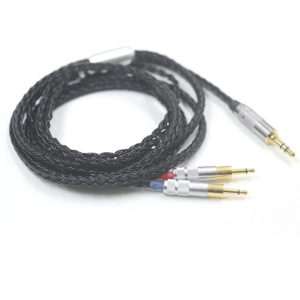 SENNHEISER Balance 3.5 Xlr 4.4 ชายคู่ 2.5 มม. 16 แกนหูฟังหูฟังสําหรับ hd 700 senheiser hd700 nw zx30