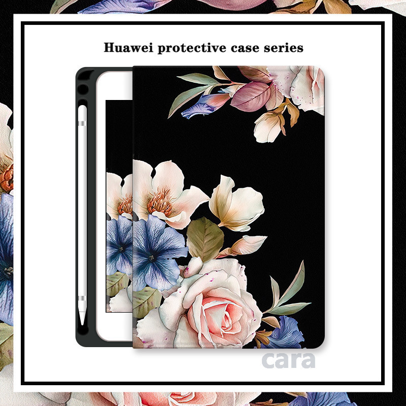 เคสแท็บเล็ต พร้อมช่องใส่ปากกา สําหรับ Huawei MatePad 10.4 Pro 11 10.8 Air 11.5 MatePad T10s T10 SE 2023 Mediapad M5 Lite 10.1 T5 M6