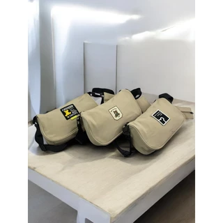 🚓🚚สินค้าพร้อมส่ง🚓🚚กระเป๋าสะพายไหล่แฟชั่นสุดฮิต กระเป๋าสะพายข้างทรงเมสเซนเจอร์ กระเป๋าผ้าแถมกระเป๋าใบเล็ก ราคาประหยัดมาก