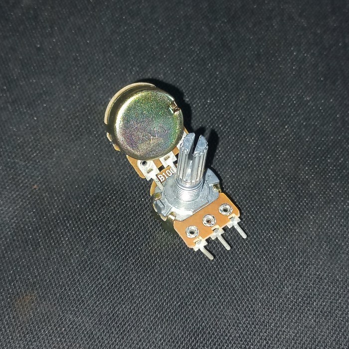 Mono potentiometer 100k เมตร potentiometer B100K 104 B104 B WL A PLUS SONG F Fajar electro 2