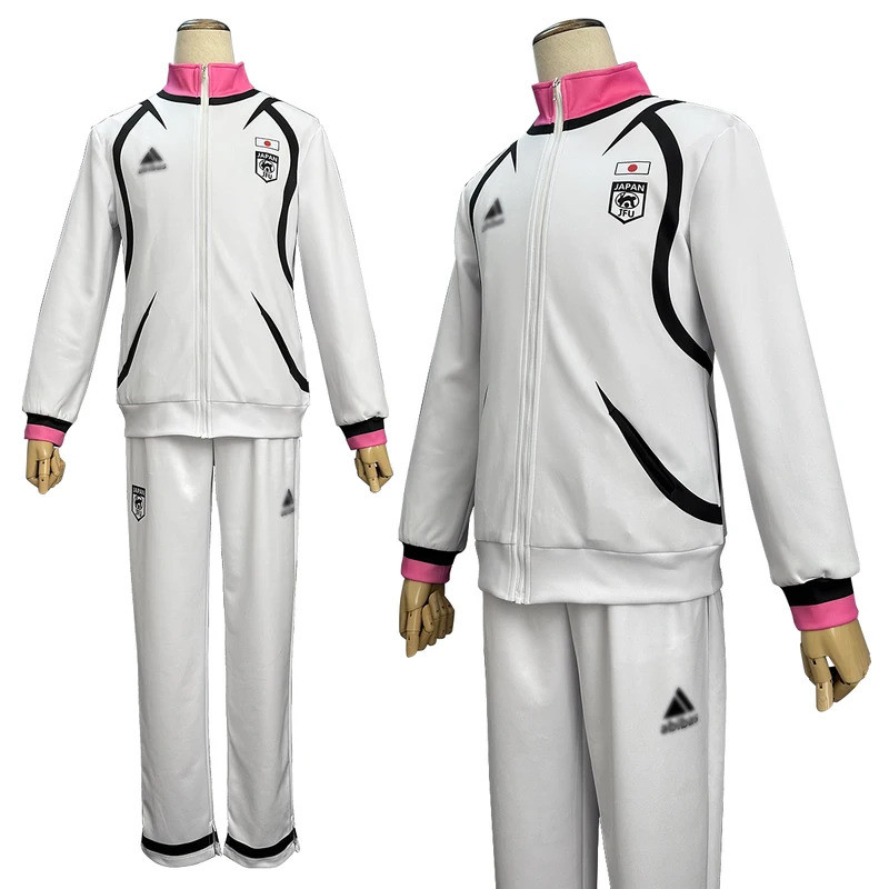 Holoun Blue Lock อะนิเมะ U20 Sae Itoshi Shidou Ryusei Aiku คอสเพลย์เครื่องแต่งกาย Full-Zip Tracksuit