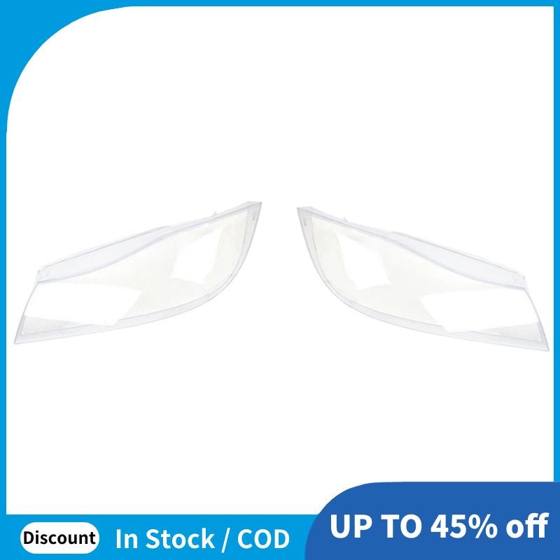 รถโปร่งใสไฟหน้าฝาครอบไฟหน้าไฟหน้า Shell เลนส์สําหรับ BMW 3-Series E90 E91 2005-2011 ทนทาน