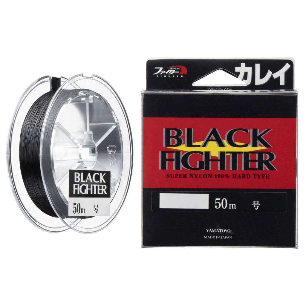 YAMATOYO Nylon Line Black Fighter 50m