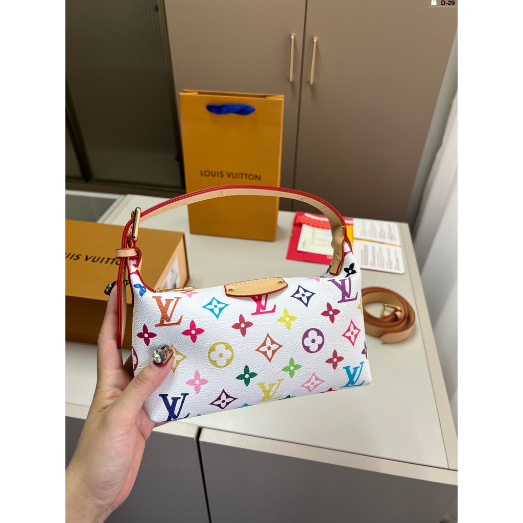 L- กระเป๋าถือ crossbody hills pochette ใหม่สําหรับผู้หญิง (พร้อมกล่อง)