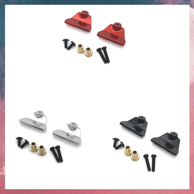 วงเล็บโช้คอัพหน้าสําหรับ MNMODEL 1/12 MN82 LC79 MN78 รีโมทคอนโทรลรถอะไหล่โลหะอัพเกรด