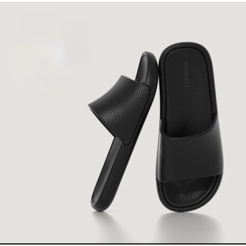 รองเท้าแตะกันลื่นสีพื้นเบสิคเรียบหรูพื้นนิ่มพรีเมี่ยมทรงสวยใส่สบายต้อนรับหน้าร้อน x034 - รูปที่ 5