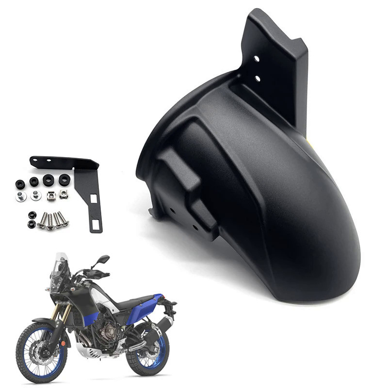 GM Rear Fender Splash Guard Fit For Yamaha Tenere 700 2019-2021 2022 XT700Z Motorcycle Tire Hugger M