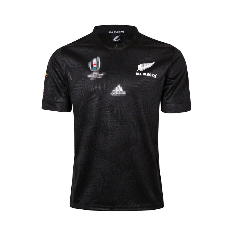 2019 All Black Team British Rugby Jersey 19 World Cup Jersey S-3XL