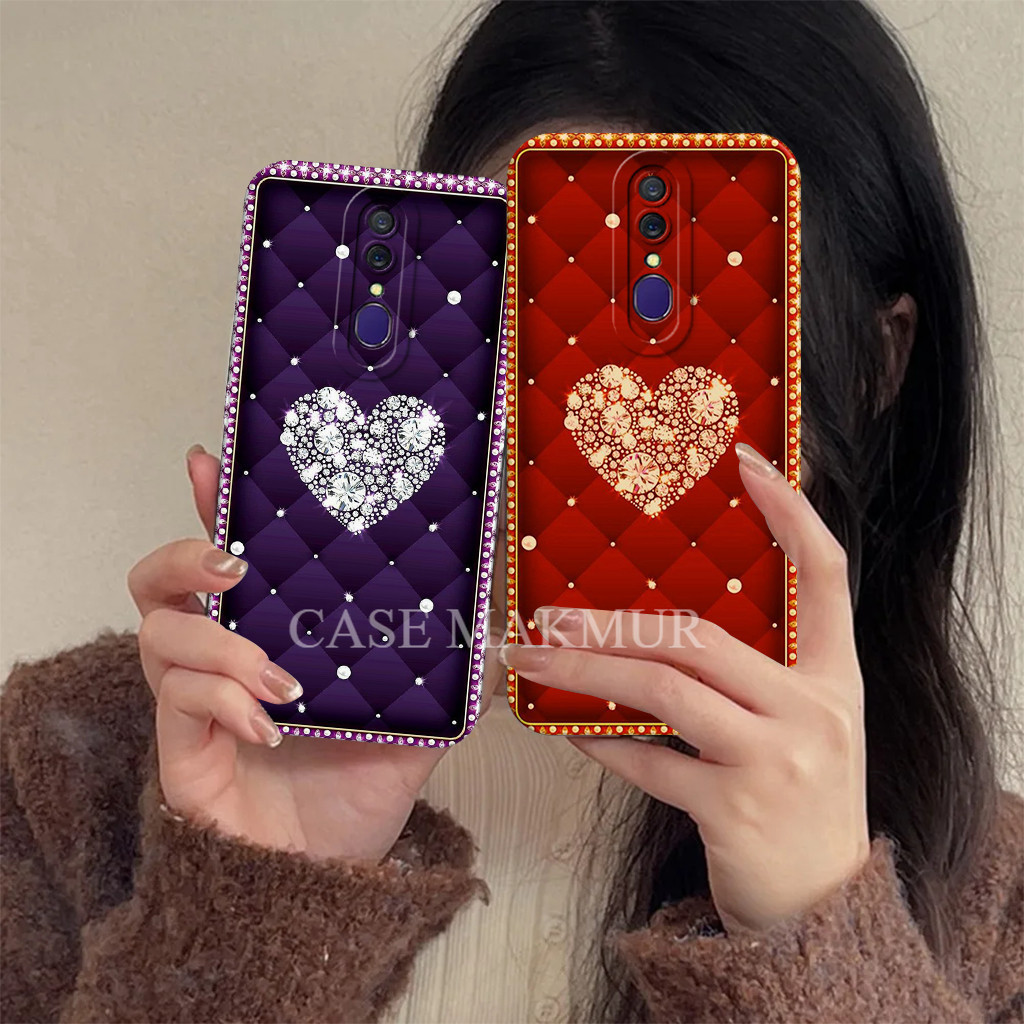 Softcase L0ve สําหรับ Oppo F11 / F5 / F7 / F11 Pro / F5 Youth Cassing Cover Protector Hp