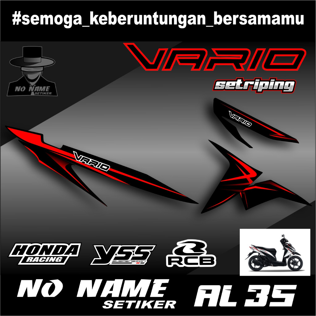 Striping Vario 110 fi [AL35] - Striping Variation List Vario 110 Racing