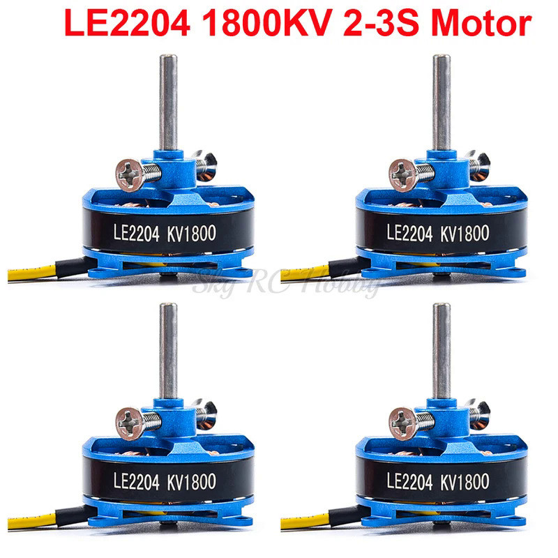KS คุณภาพสูง LE2204 L2204 2204 1800KV Brushless มอเตอร์2-3S สำหรับปีกเครื่องบิน RC เครื่องบิน KT f3P