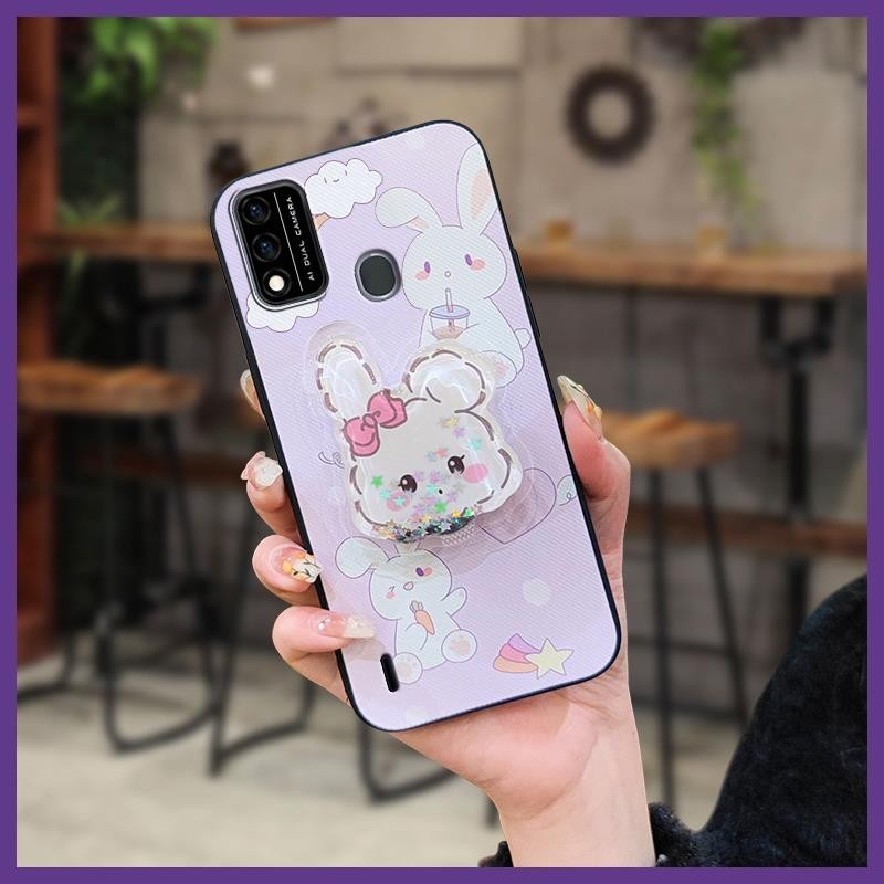 Anti-dust Silicone Phone Case For Itel A48 Soft Case protective Cute drift sand Dirt-resistant Waterproof glisten