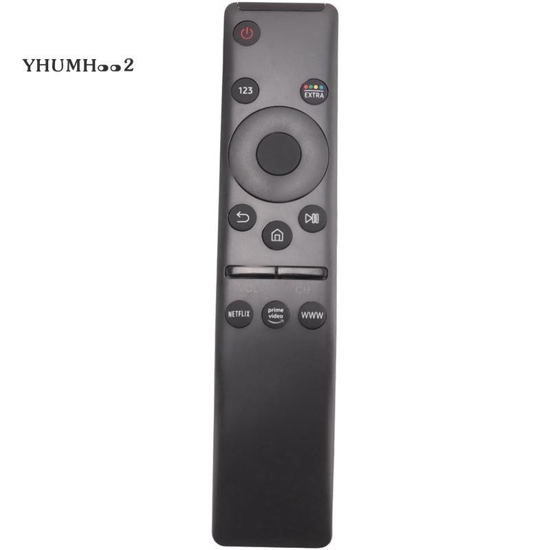 [yhumh002] รีโมตคอนโทรล สําหรับ Samsung TV LED QLED UHD HDR LCD Frame HDTV 4K 8K 3D Smart TV พร้อมปุ่ม Netflix WWW