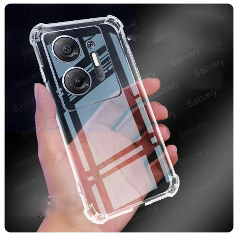 Infinix HOT 30 5G X6832 เคส คุณภาพสูง ใส TPU นิ่ม ซิลิโคน ป้องกัน เคสกันกระแทก