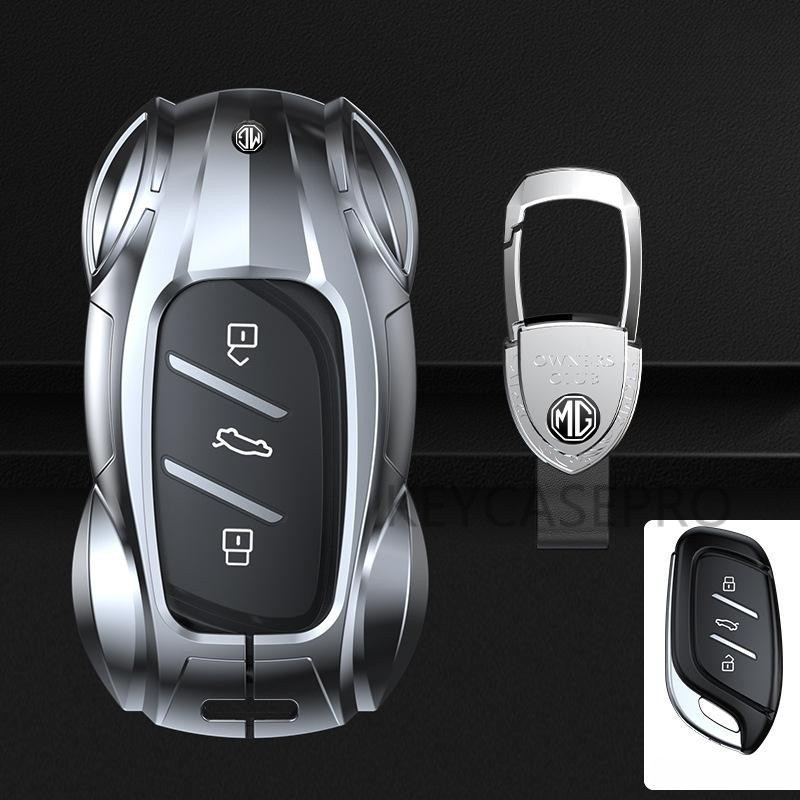 เคสรีโมตกุญแจรถยนต์ แบบโลหะ สําหรับ MG ZS EV MG6 EZS HS EHS 2019 2020 Roewe RX5 I6 I5 RX3 RX8 ERX5 MG5 MG 3