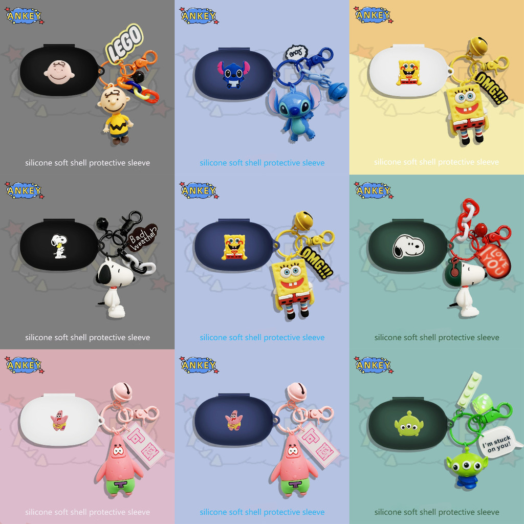 Case For Anker Soundcore V30i / Life NOTE E P2 Mini / Space A40 Sport X10 Earphone Silicone Case Mon