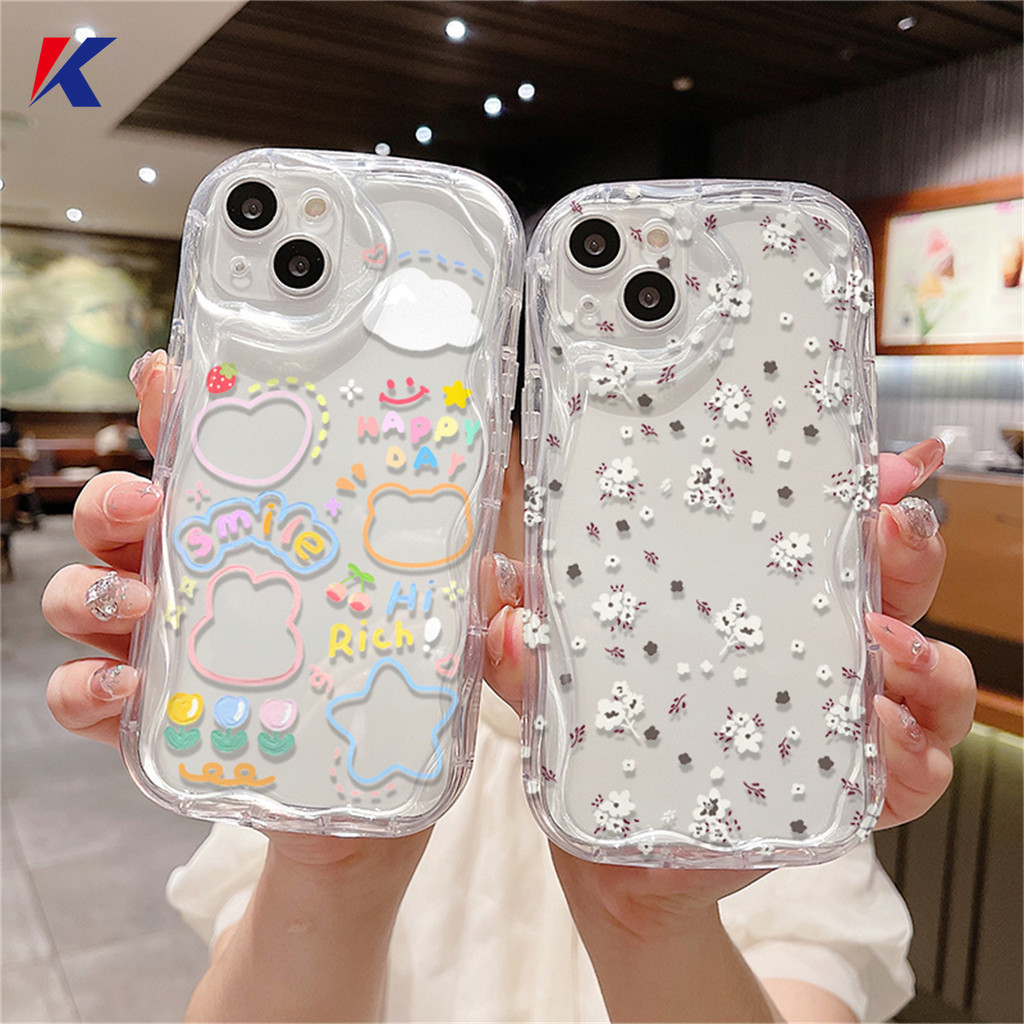 เคสโทรศัพท์มือถือ ขอบโค้ง ลายกระต่าย หมี 3D สําหรับ OPPO A38 A18 A5S A16 A12 A3S A17K A15 A94 A17 A57 A9 A31 A53 A5 A33 A77 2020 A16K A92 A55 A95 A77S F9 A54 A96 A58 A98 A78 A74 A7 A78 A15S A56S A52 Reno 6z 8z 7z 8T