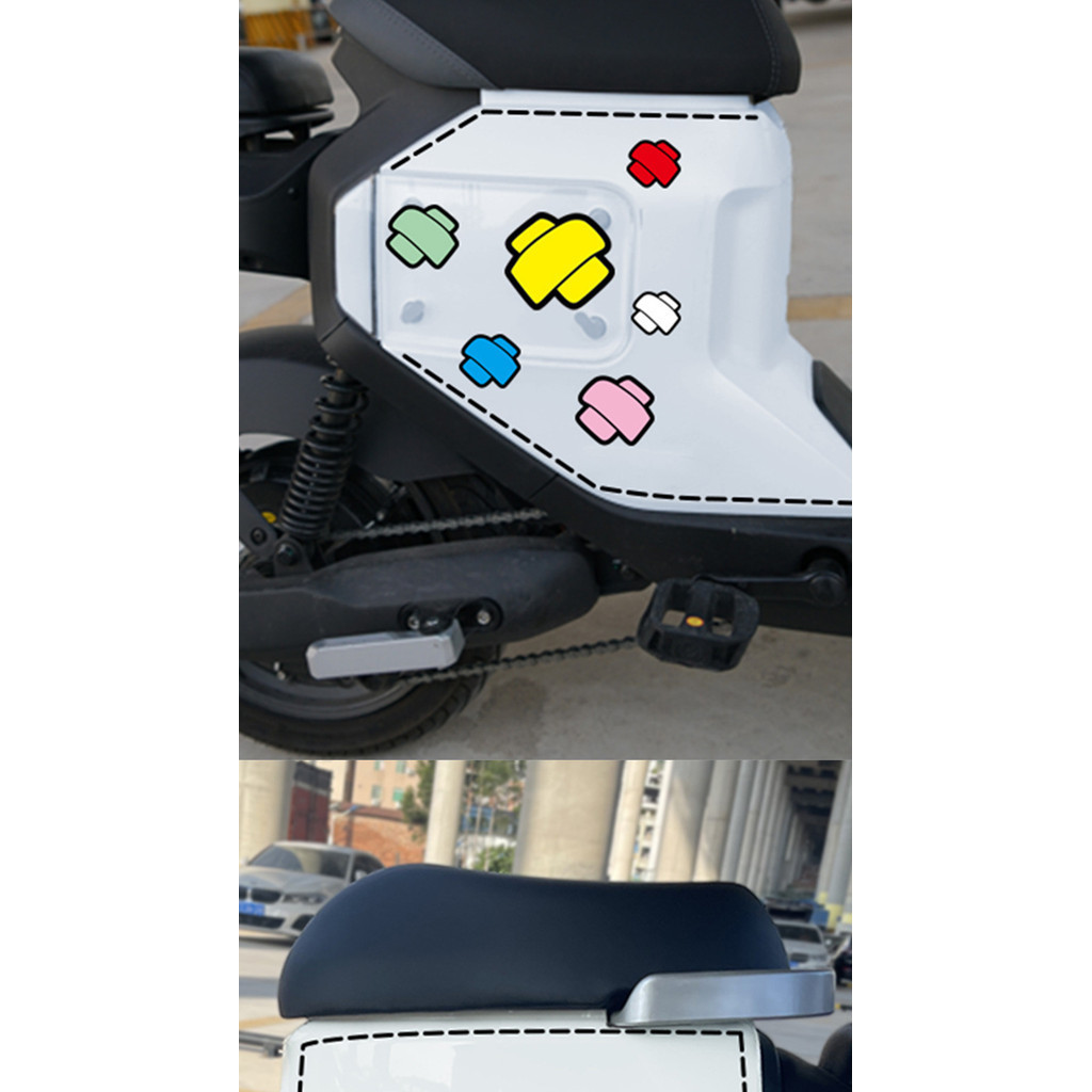 สติกเกอร์ ป้องกันรอยขีดข่วน สําหรับตกแต่งรถยนต์ รถจักรยานยนต์ - รูปที่ 3