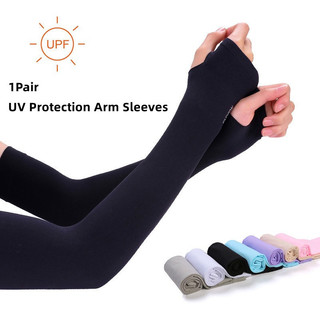 UV Protection Ice Arm Sleeve Sunscreen Arm Guard Cycling Outdoor Sport Sleeves Cool Thin Sleeves