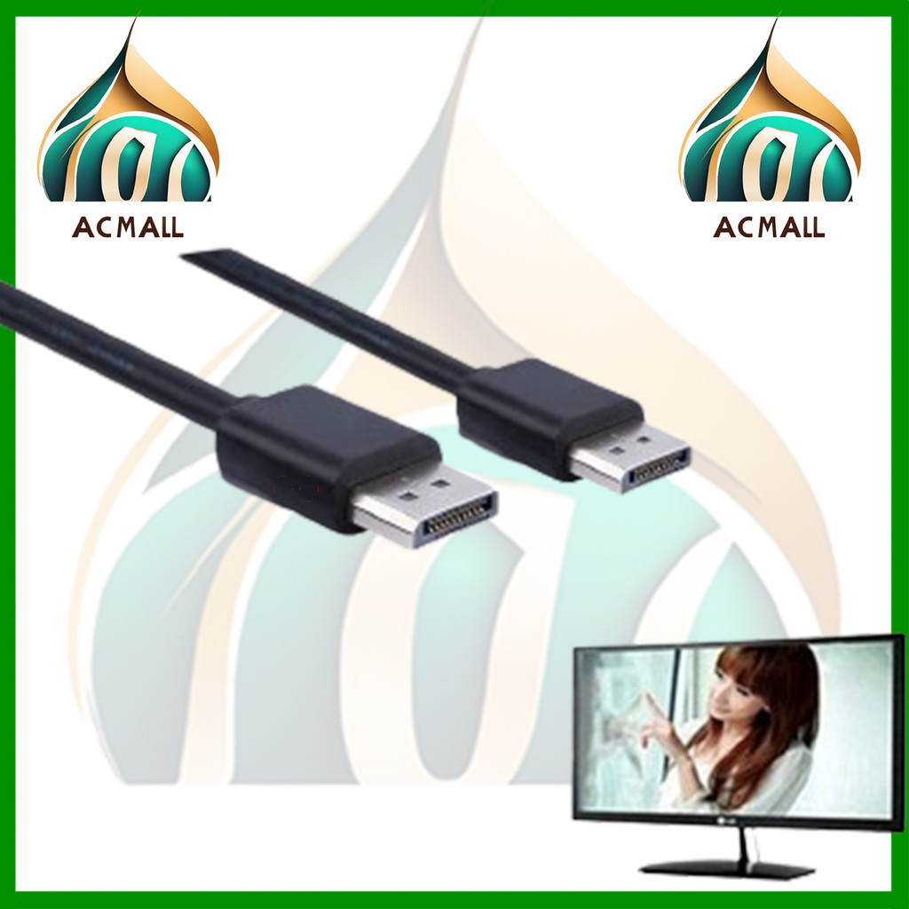 Vention Displayport Cable 4K 60Hz DP to DP Cable 1.2 สําหรับคอมพิวเตอร์ทีวีกราฟิกการ์ดโปรเจคเตอร์