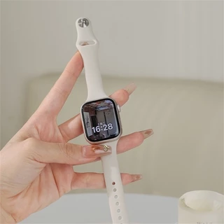 สายนาฬิกาข้อมือซิลิโคน สําหรับ AW Watch 49 มม.Ultra/SE 3 46 มม. 44 มม. 41 42 มม. 45 40/38 มม. for i-watch Series 11 10 9