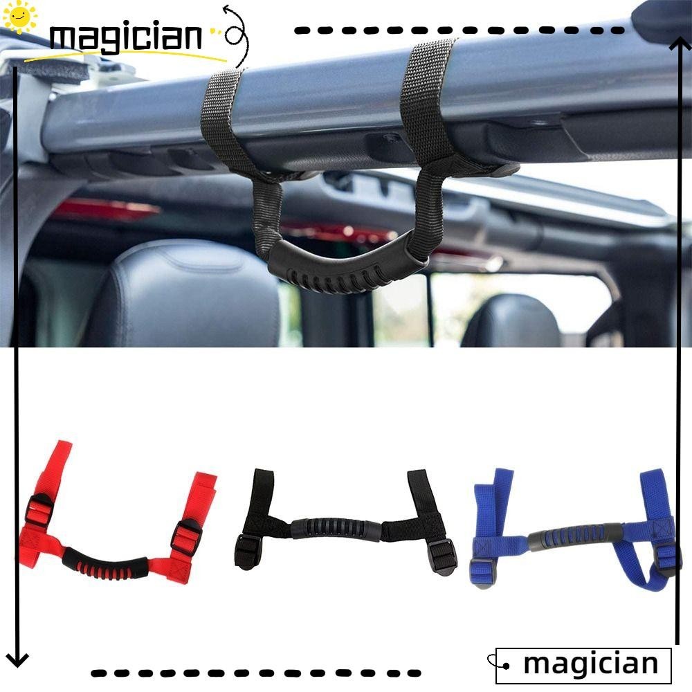 Mag มือจับหลังคารถยนต์ กันลื่น สําหรับ Jeep CJ TJ JK JL Sports Sahara Rubicon