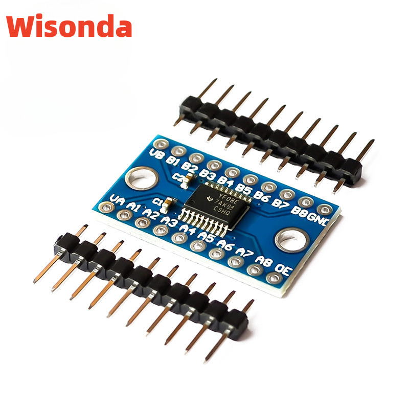 โมดูลแปลงแรงดันไฟฟ้า TXS0108 TXS0108E 8 ช่องทาง สําหรับ Arduino พร้อมหมุด