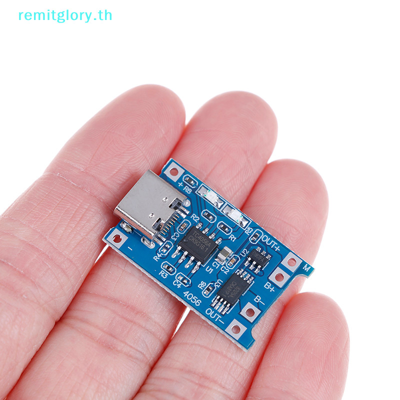 Remitglory Type-C TP4056 18650 บอร์ดชาร์จลิเธียม 5V 1A โมดูลป้องกัน TH ราคา ถูกที่สุด ดีลบีเคเค แกลเลอรีภาพที่ 8