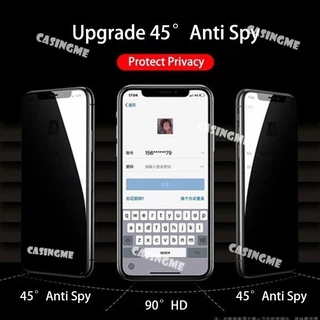 Oppo A3 Pro 5G A3x 2024 กระจกนิรภัยส่วนตัว Anti-Spy คลุมทั้งหมดปกป้องหน้าจอ Anti Peek ฟิล์มความเป็นส่วนตัวสําหรับ Oppo A3 Pro A3Pro 3A OppoA3Pro 5G 4G 2024 Anti Peek ฟิล์มความเป็นส่วนตัว