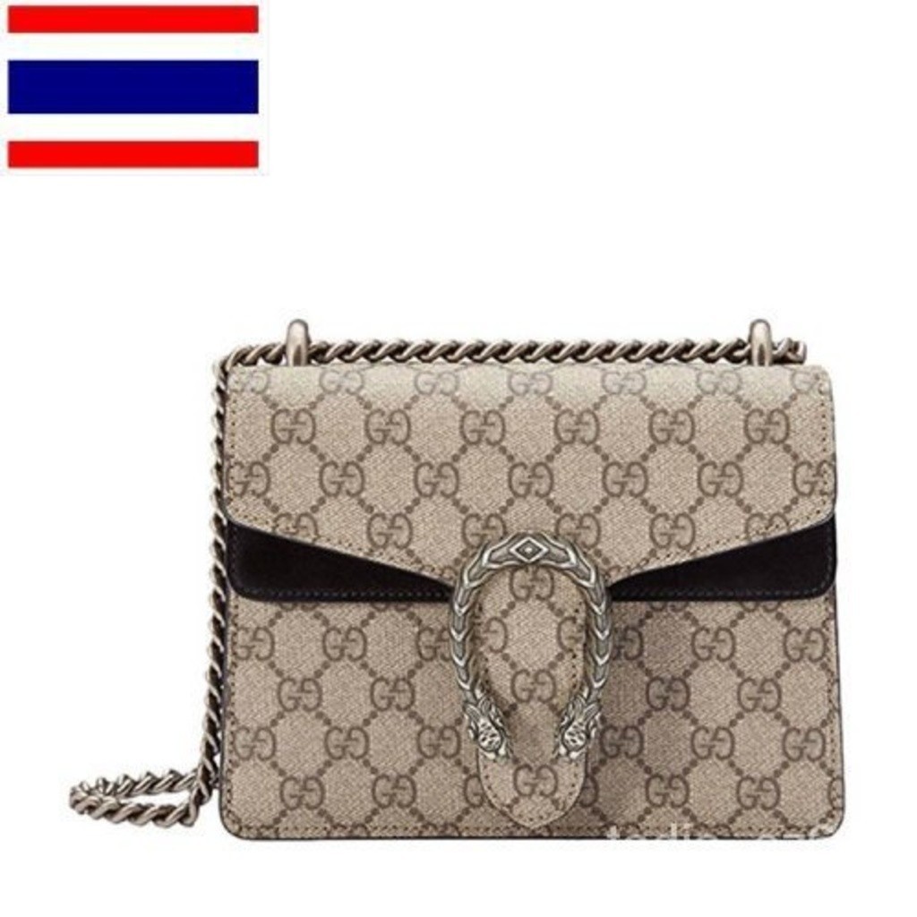 กระเป๋า กระเป๋าเป้สะพายหลัง Gucci รุ่น Dionysus Premium Canvas 421970 Khnrn Bm5j RM4O