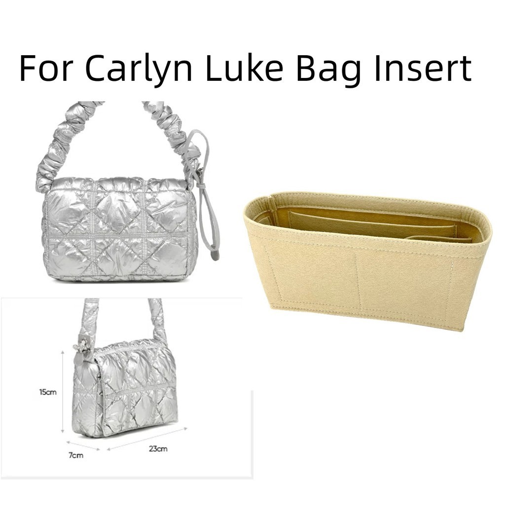 Bluana Carlyn Luke Bag กระเป๋าผ้าสักหลาด อุปกรณ์เสริม สําหรับจัดเก็บกระเป๋าด้านใน CY003