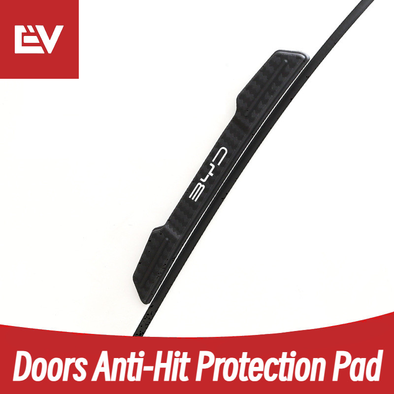 BYD Logo Doors Side Edge Anti-Hit Protection Strip Pad สําหรับ BYD [M6(eMax7)][Sealion 6][Seal 5][ATTO 3][Dolphin][Han][Seal][Seal][Tang][Seal][Seal][Seale][Seal][Seal][Seal][Seale][Seale][Seal][Seal][Seal][Seal][Seal][Seallow]