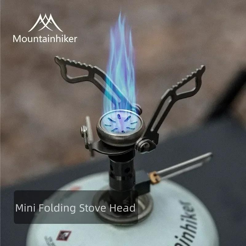 Mountainhiker เตาแก๊สปิกนิก ขนาดใหญ่ แบบพกพา พับได้ สําหรับตั้งแคมป์กลางแจ้ง