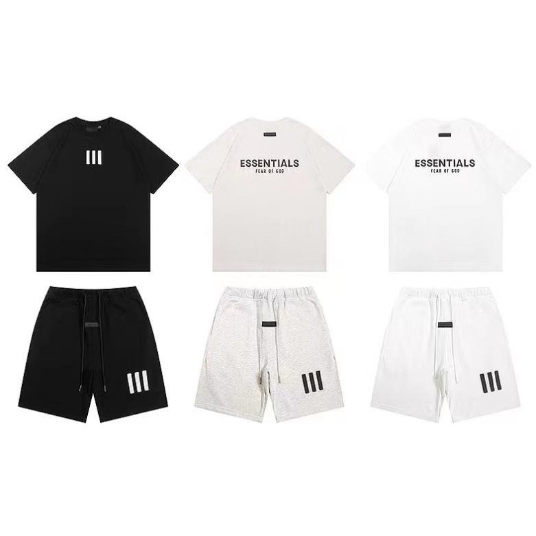 ****ลดราคา *** ใหม่ เสื้อยืดแขนสั้น ผ้าฝ้ายแท้ ลาย FEAR OF GOD Joint RRR123