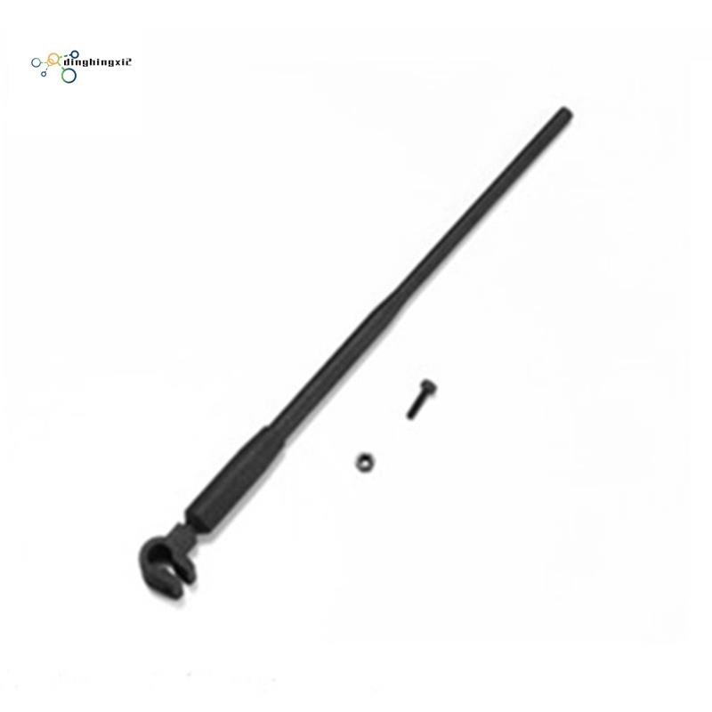 ไนลอนจําลองกันชนหน้าเสาอากาศตกแต่งสําหรับ MN78 1/12 RC รถอะไหล่อัพเกรดอุปกรณ์เสริม