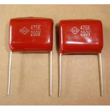 6 ชิ้น 250V475 475K250V อินเวอร์เตอร์เครื่องเชื่อมตัวเก็บประจุ