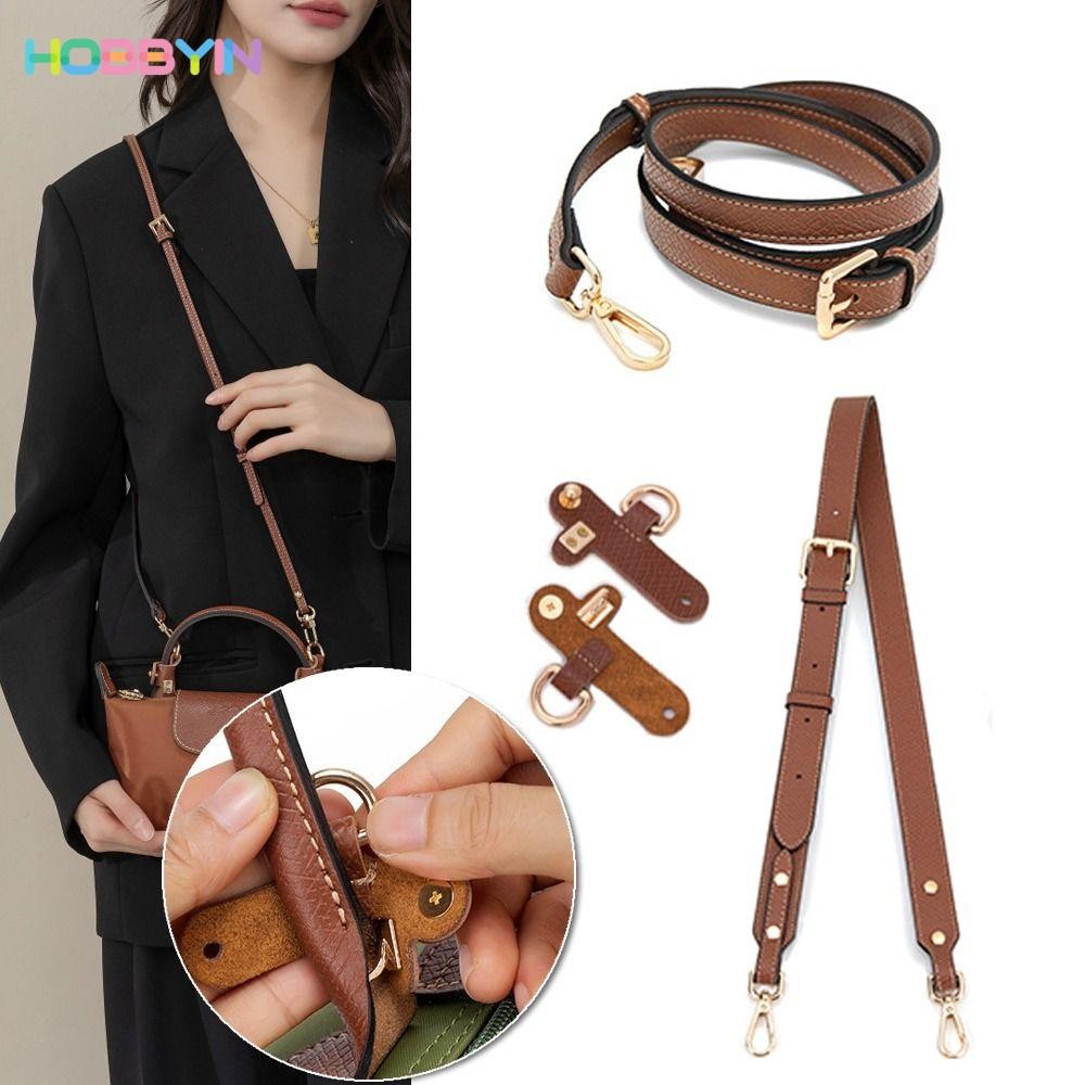 HOBBYIN สายนาฬิกาข้อมือ หนังวัวแท้ แบบเปลี่ยน สําหรับ Longchamp