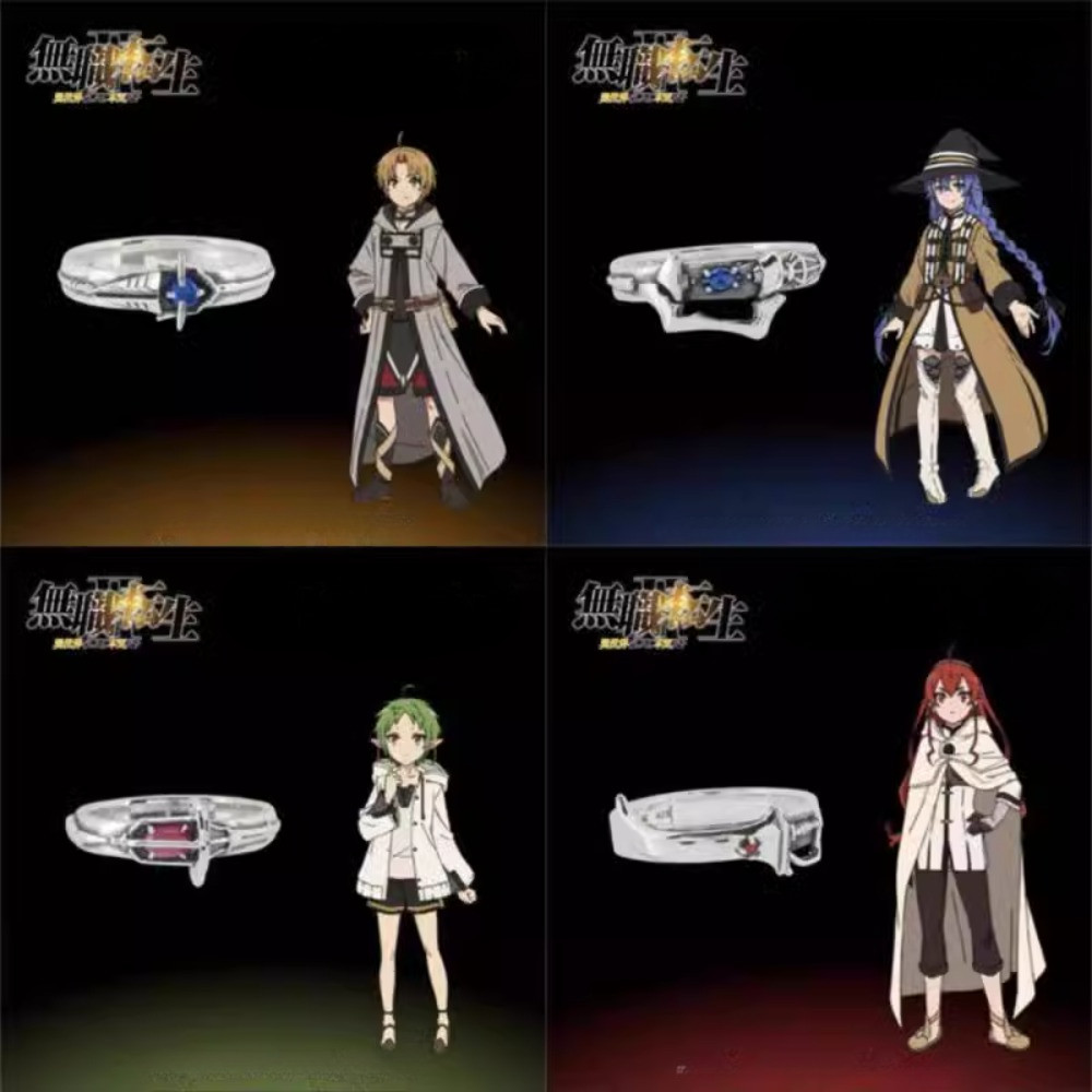 อะนิเมะ Mushoku Tensei Jobless Reincarnation แหวน ETERNO RECIT ฮาโลวีนแฟชั่น Man ผู้หญิงคอสเพลย์อุปกรณ์เสริมของขวัญ