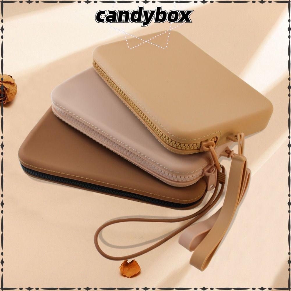 กล่องแคนดี้ กระเป๋าเก็บซิลิโคน, กระเป๋าใส่โทรศัพท์แบบแขวนกันฝุ่นแบบพกพา, กระเป๋าเครื่องสําอางกันน้ําแฟชั่น