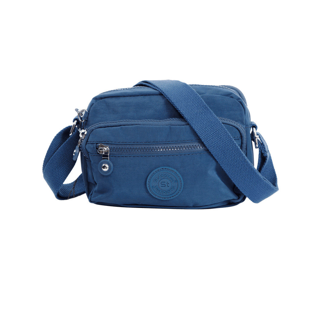 St.Andrews กระเป๋าสะพายข้างแบบ Cross Body รุ่น SSH0036 - สีน้ำเงิน